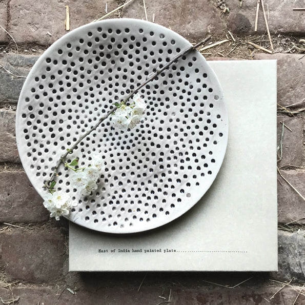 Dimpled Spots | Rustic Plate