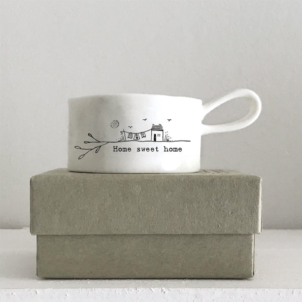 Home Sweet Home | Handled Tea Light Holder