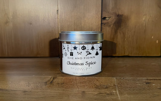 Christmas Spice Candle | Rose Gold Tin 20cl