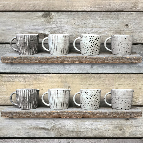 Rustic Jug | Dimple and Scratched Lines