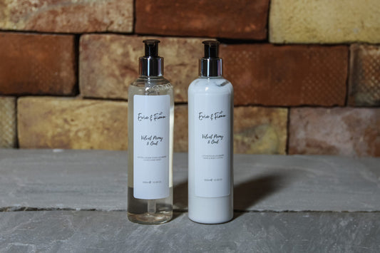 Liquid Hand Wash & Hand & Body Lotion Set