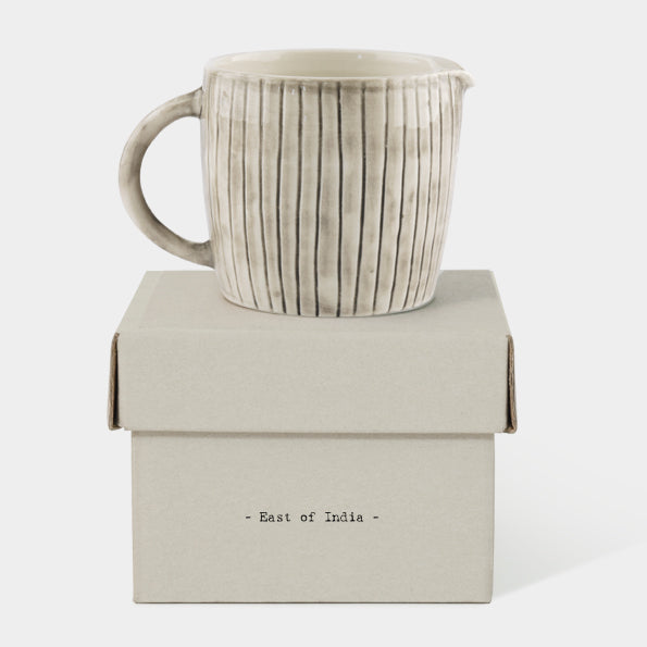 Rustic Jug | Dimple and Scratched Lines