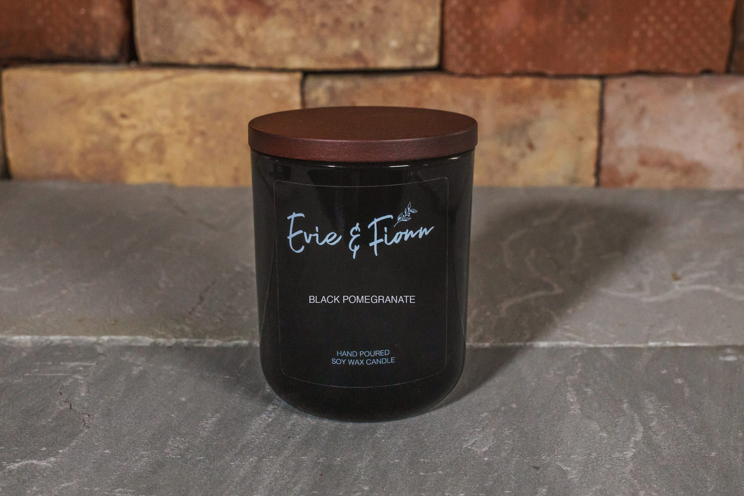 Black Pomegranate Luxury Soy Wax Candle